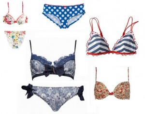 lingerie imprimée