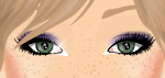 yeux maquillage marin