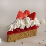 idee deco salle de bain savon en forme de gâteau aux fraises