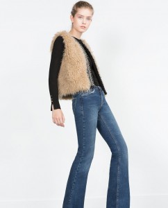 jean évasé flare zara
