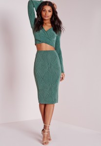 missguided jupe midi