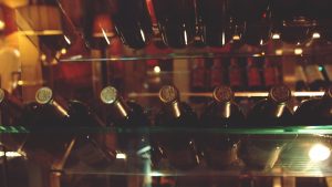 bouteilles de vin